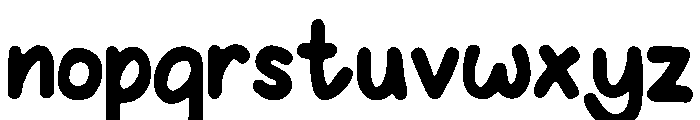 Tuberose Font LOWERCASE
