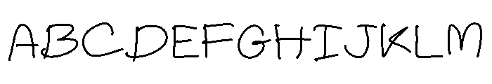 Tubtim Oo Font UPPERCASE