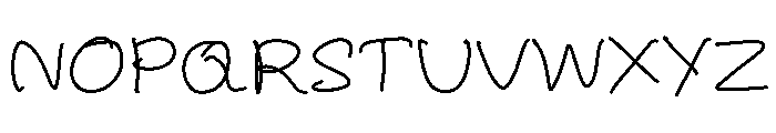 Tubtim Oo Font UPPERCASE