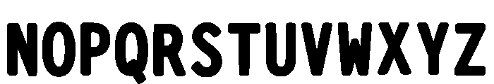 Tuesday Morning Regular Font UPPERCASE