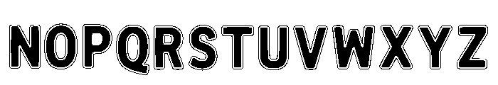 Tuesday School Regular Font UPPERCASE