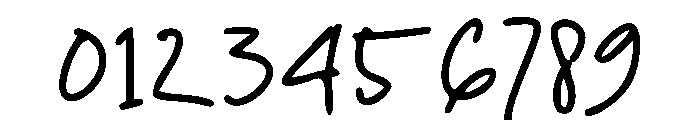 Tulisan Font OTHER CHARS