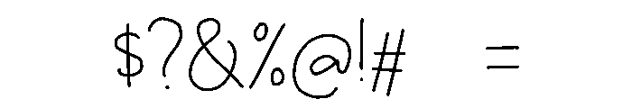 Tulisanku Font OTHER CHARS