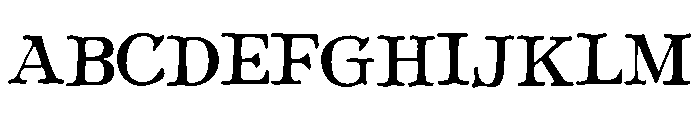 Tullan Font UPPERCASE