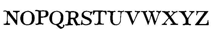 Tullan Font UPPERCASE