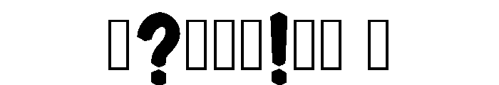 Tullia Regular Font OTHER CHARS