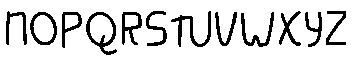 Tulus Square Regular Font UPPERCASE