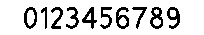 Tumble Rainbow Font OTHER CHARS
