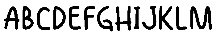 Tumeryno Regular Font UPPERCASE