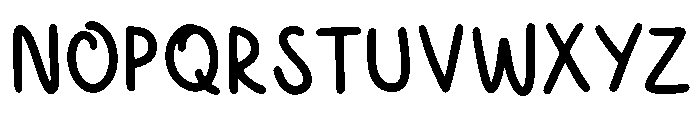 Tumeryno Regular Font UPPERCASE