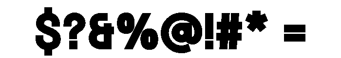 Tuppence Black Font OTHER CHARS