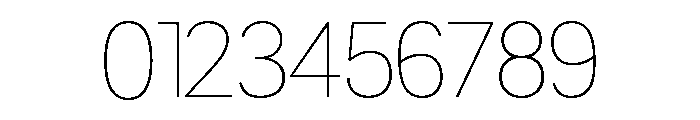 Tuppence Thin Font OTHER CHARS