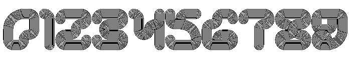 Turboline Regular Font OTHER CHARS