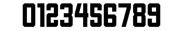 Turbozone Regular Font OTHER CHARS