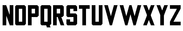 Turbozone Regular Font LOWERCASE