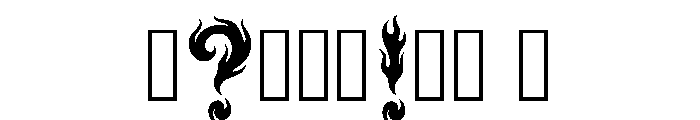 Turf Regular Font OTHER CHARS