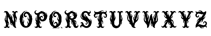 Turf Regular Font LOWERCASE