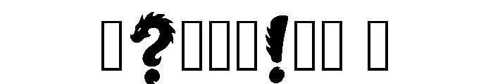 Turnip Regular Font OTHER CHARS