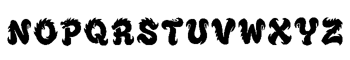 Turnip Regular Font LOWERCASE