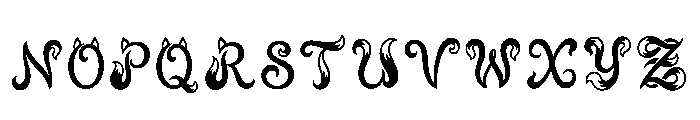Turtu Regular Font LOWERCASE