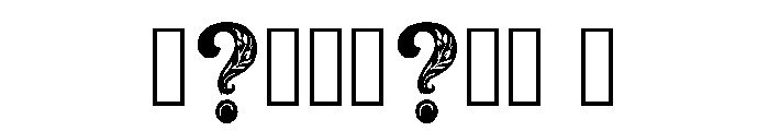 Tuscan Regular Font OTHER CHARS