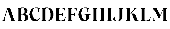 Tuscany Shade Bold Font UPPERCASE