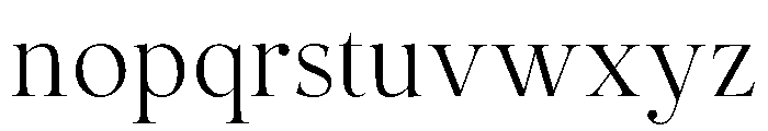 Tuscany Shade Light Font LOWERCASE