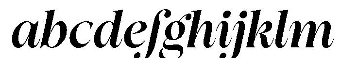 Tuscany Shade Medium Italic FONT