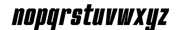 Tuslav Italic Font LOWERCASE
