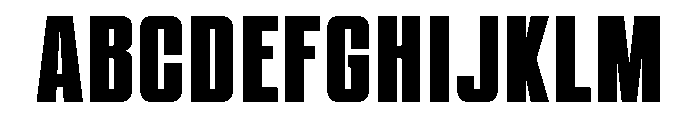 Tuslav Regular Font UPPERCASE