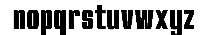 Tuslav Regular Font LOWERCASE
