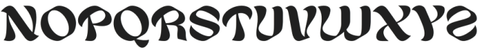 TUSHIN SUNN Regular otf (400) Font UPPERCASE