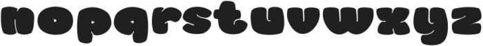 Tubbs Regular otf (400) Font LOWERCASE