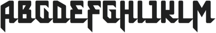 Tughra Regular otf (400) Font UPPERCASE