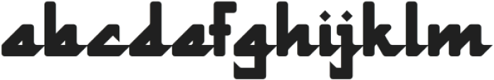 Tughra Regular otf (400) Font LOWERCASE