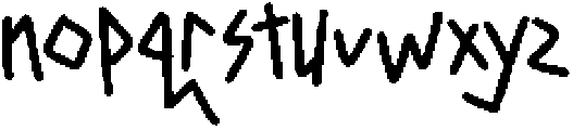 Tugirlsparow-Regular otf (400) Font LOWERCASE