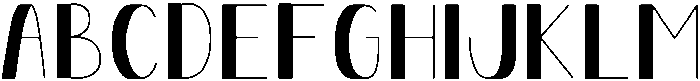 Tulip Regular otf (400) Font UPPERCASE