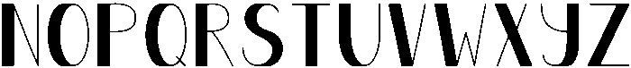 Tulip Regular otf (400) Font UPPERCASE