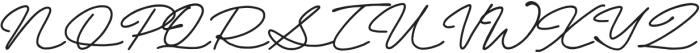 Tulisan Signature otf (400) Font UPPERCASE