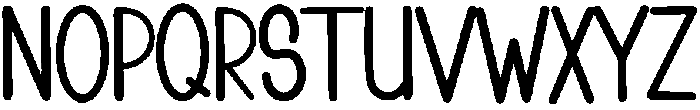 Tumbler Regular otf (400) Font LOWERCASE