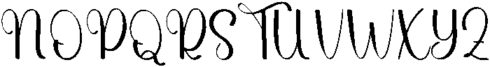 Tumbler Regular otf (400) Font UPPERCASE