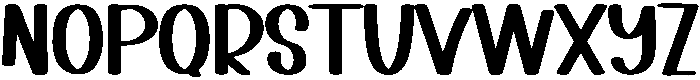 Tumbles Frebies Regular otf (400) Font UPPERCASE