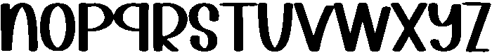 Tumbles Frebies Regular otf (400) Font LOWERCASE