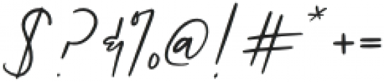 Tumbleweed Script Regular otf (400) Font OTHER CHARS