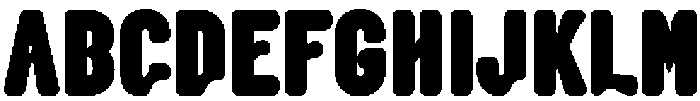 Tumbo otf (400) Font UPPERCASE