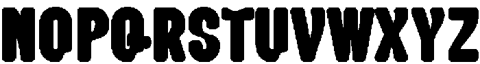 Tumbo otf (400) Font UPPERCASE
