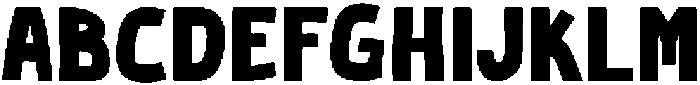 Tuneo Munch Regular otf (400) Font UPPERCASE