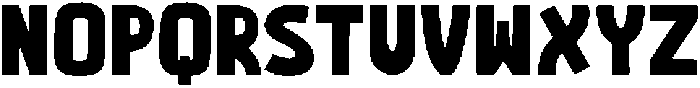 Tuneo Munch Regular otf (400) Font UPPERCASE