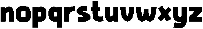 Tuneo Munch Regular otf (400) Font LOWERCASE