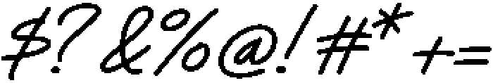 TungleRastu otf (400) Font OTHER CHARS